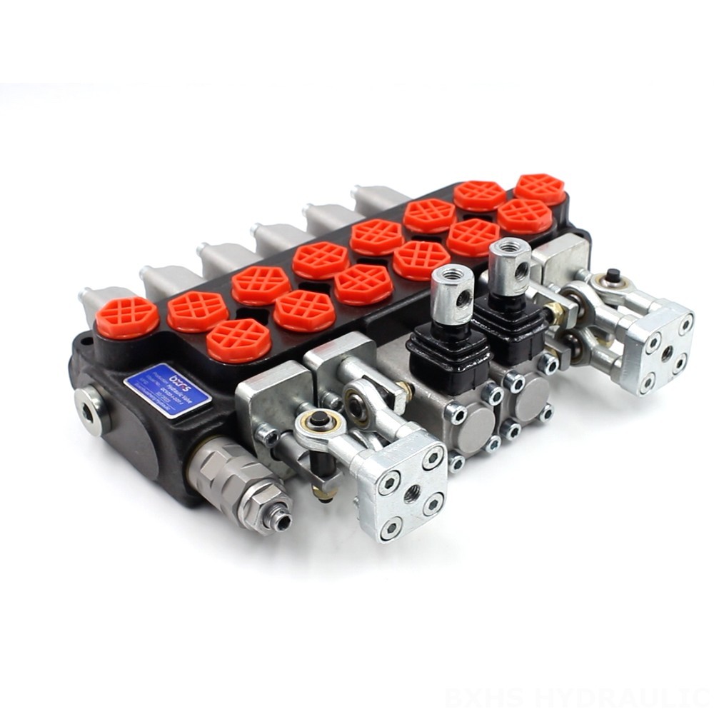 Manufacturer of 6 Spool Monoblock Hydraulic Valves: Wholesale & Customization Available image